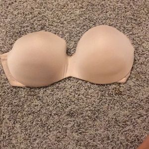 Strapless bra